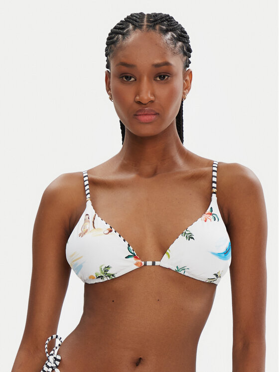 

Верх бикини Isla Palm 30726-216 Seafolly, белый