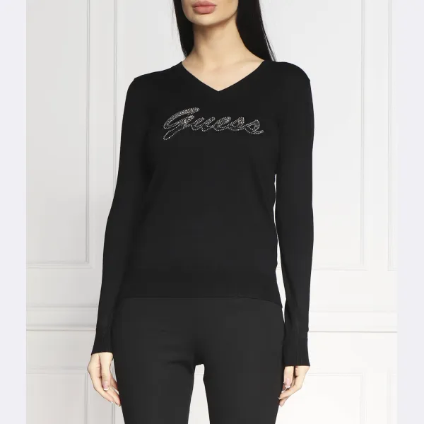 

Свитер обычного кроя Pascale vn ls Guess, черный