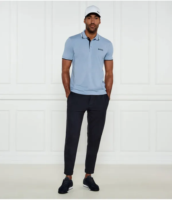 Спортивные штаны t_flex-j Tapered fit Boss Green, синий — фото 2
