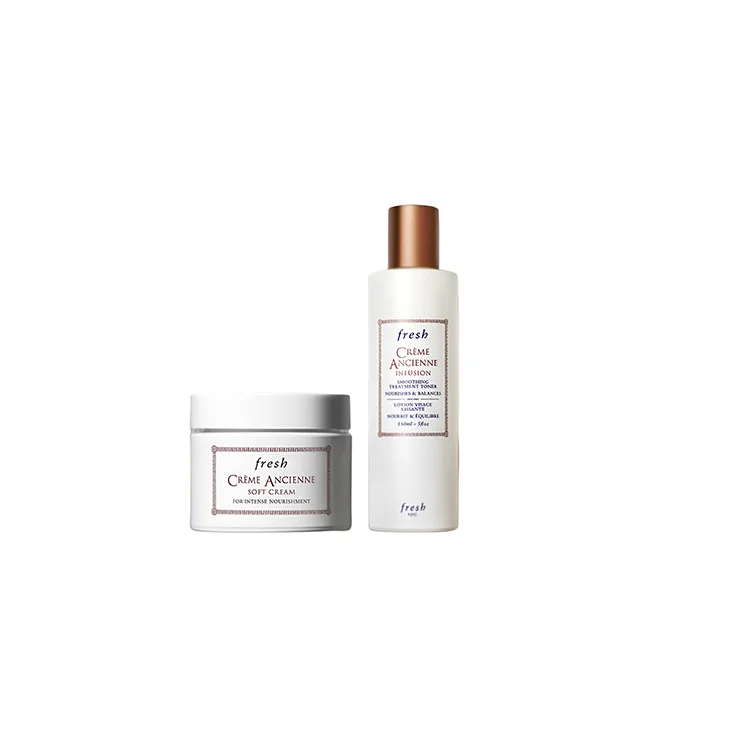 Fresh Набор для ухода за одеждой Ancient Origin Intensive Nourishing, увлажняющий очиститель 50 мл + 150 мл, Two-Piece Set A: Ancient Source Intensive Nourishing Cream 50ml+Essence 150ml