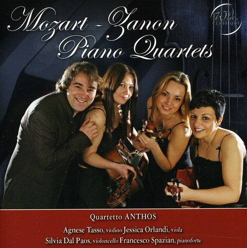 

CD диск Quartetto Anthos: Mozart-Zanon Piano 4Tets