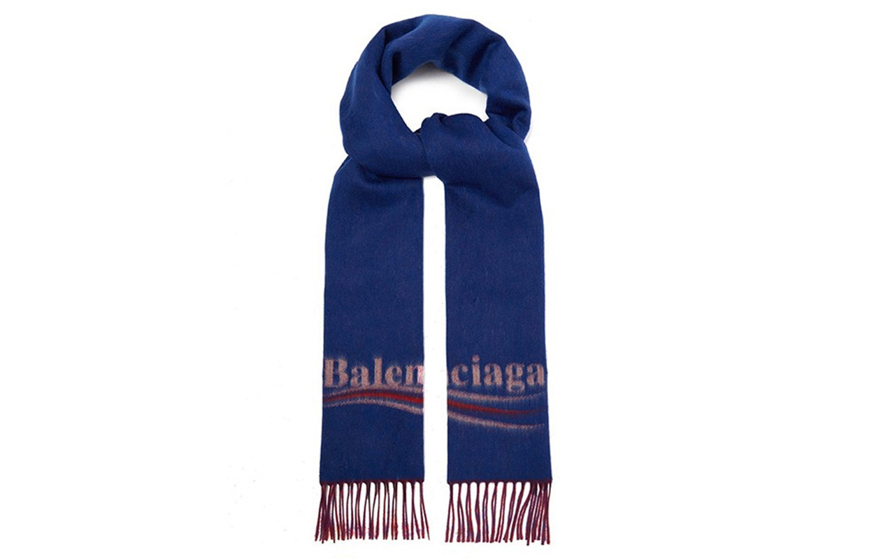 

Balenciaga Вязаный шарф мужской