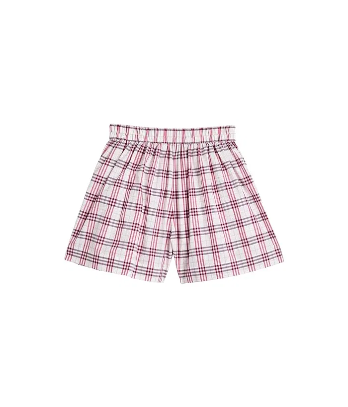 Шорты Marcy Check Burberry Kids, Aubergine — фото 2