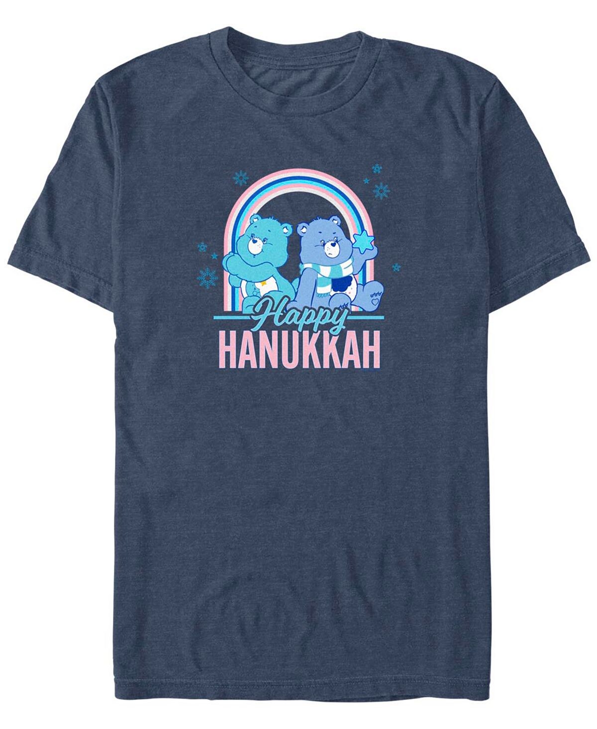 

Мужская футболка с короткими рукавами Care Bears Hanukkah Bears Fifth Sun