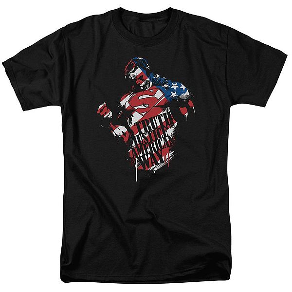 

Футболка с коротким рукавом Superman the american way Licensed Character