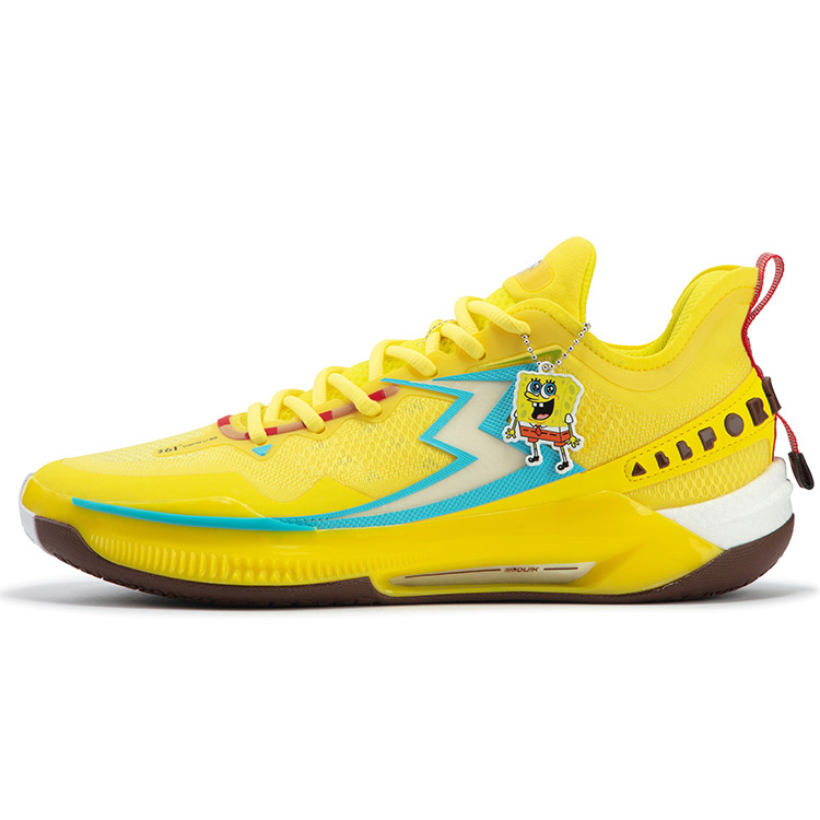 

Баскетбольные кроссовки BIG3 5.0 Quick PRO Basketball Shoes Men Low-Top Sour Yellow / 361 Degrees White 361°