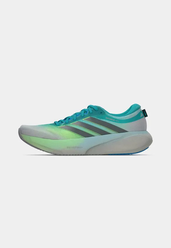 Кроссовки для бега по шоссе supernova rise 3 Adidas Performance, Grey Two/Iron Metallic/Lime Burst — фото 2