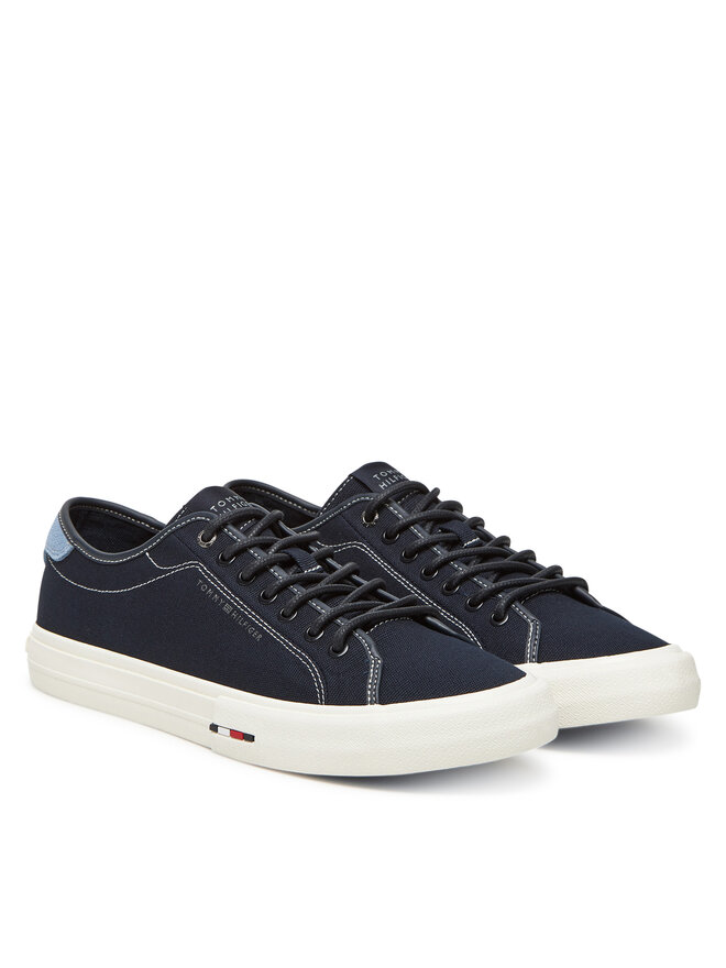 Тканевые кроссовки Hi Vulc Street Canvas FM0FM05515 Tommy Hilfiger, синий — фото 2