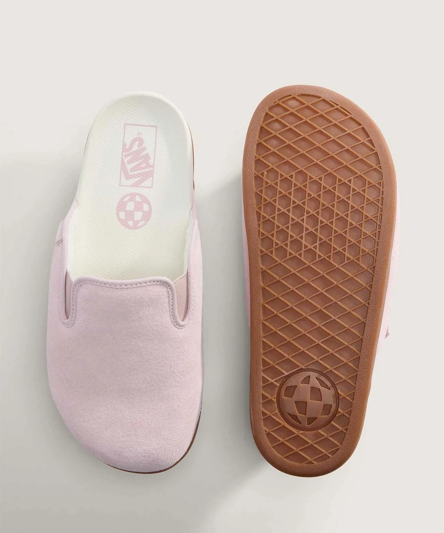 Слипоны с флисовой подкладкой MTE Harbor Mule Sepia Rose/Mar VANS розовые — фото 3