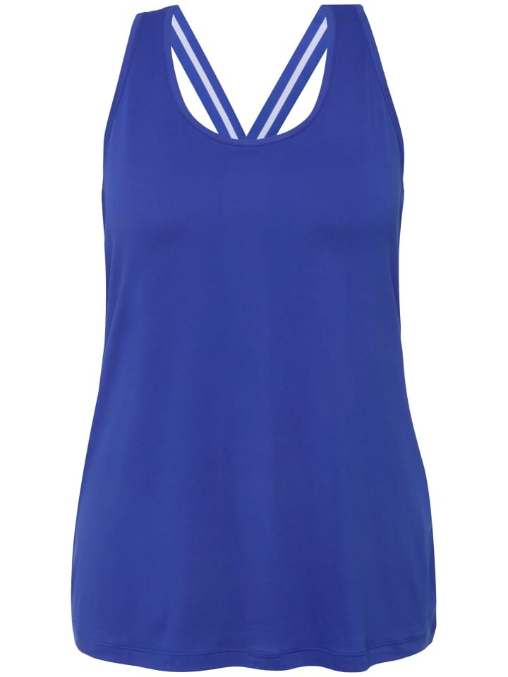 

Футболка Ulla Popken Strick Top, цвет royalblau