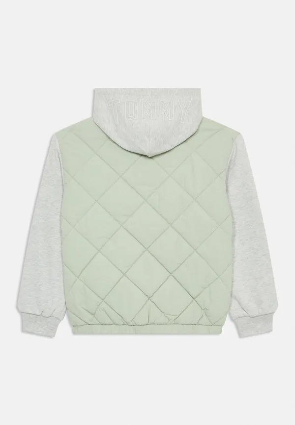 Смешанная техника стеганой куртки, легкая куртка Tommy Hilfiger, Misty Sage — фото 2