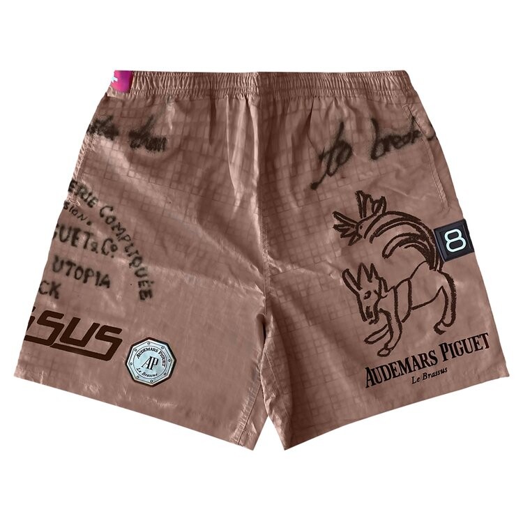 

Шорты Cactus Jack by Travis Scott x Audemars Piguet Shorts, коричневый