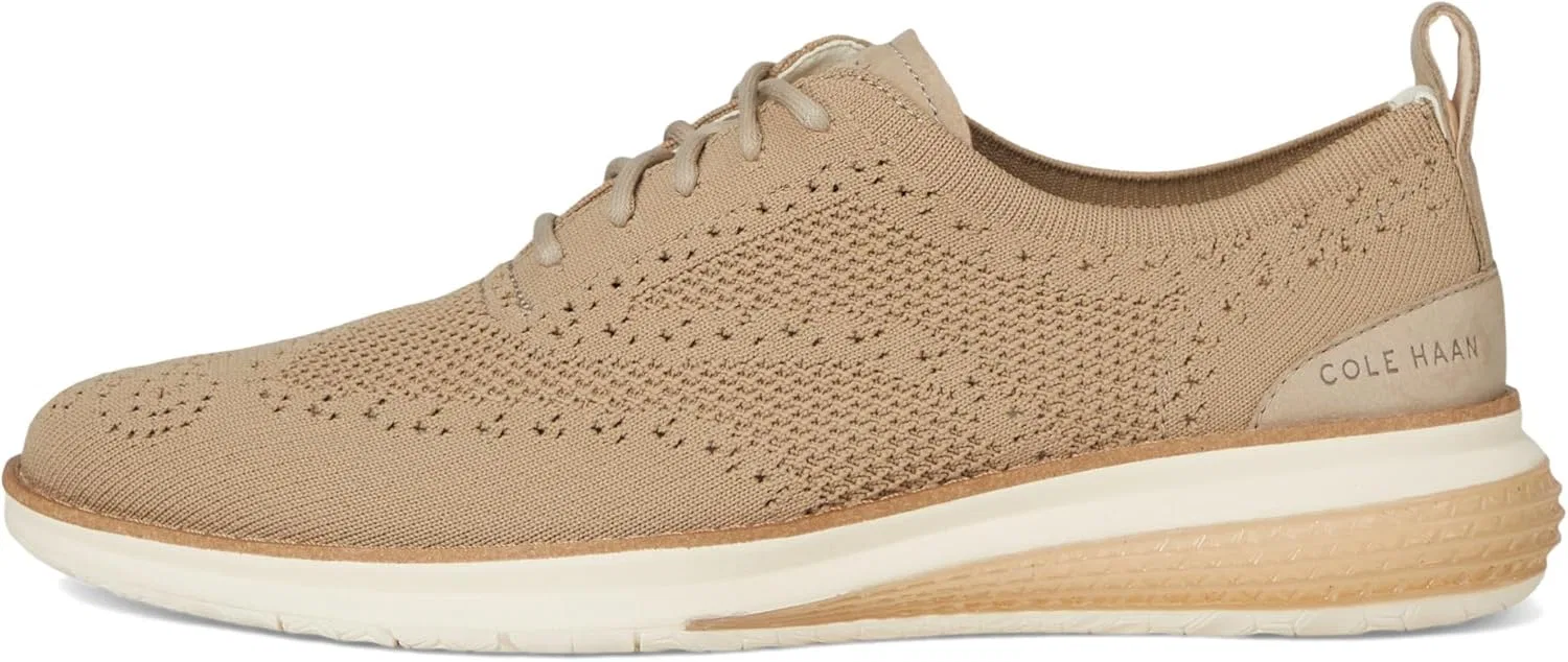 Мужские оксфорды Cole Haan OG Energyweave Stitchlite Wing, Rye Ivory Natural — фото 4
