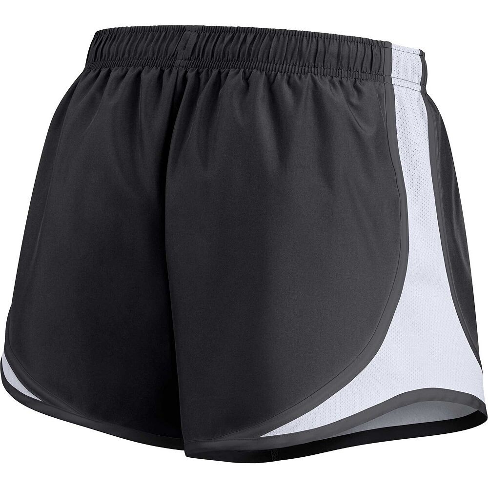 Женские черные шорты Nike New Orleans Saints Tempo большого размера, цвет Snt Black — фото 4