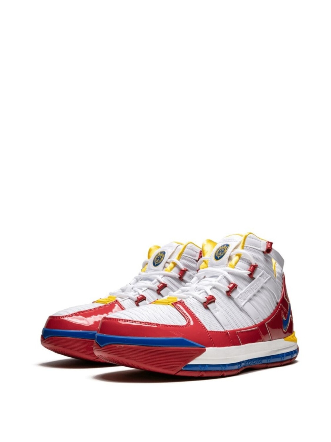 Nike кроссовки Zoom Lebron 3 QS, белый — фото 2