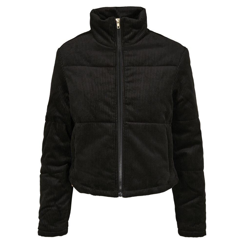 

Куртка Urban Classics Corduroy Puffer, черный