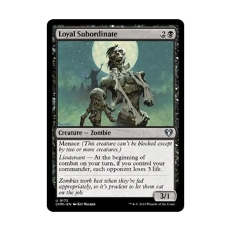 

CCG Верный подчиненный (U), MTG - Commander Masters