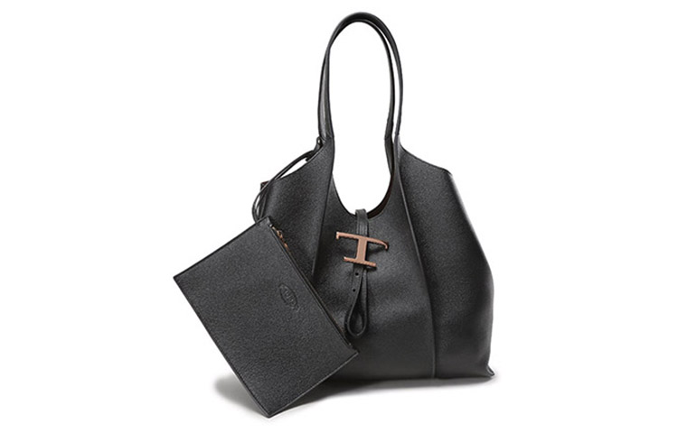 

Сумка-тоут TOD'S с детализированным логотипом T Timeless