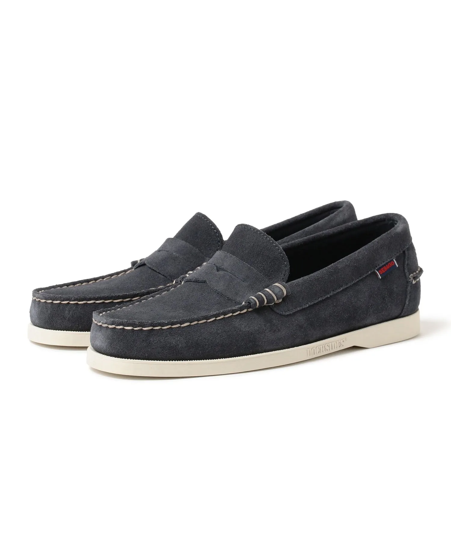 Мужские туфли лоферы Dan Boat SEBAGO темно-синие
