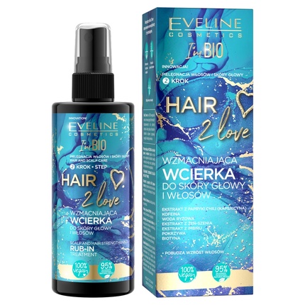 

Hair 2 Love Укрепляющий лосьон для кожи головы и волос 150 мл Eveline