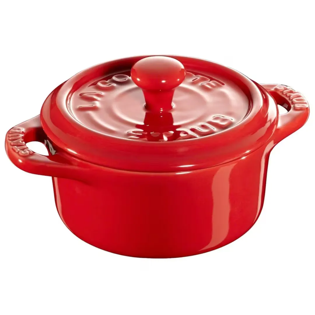 

Кокот Staub, керамика, 0.2 л, 10 см, красный