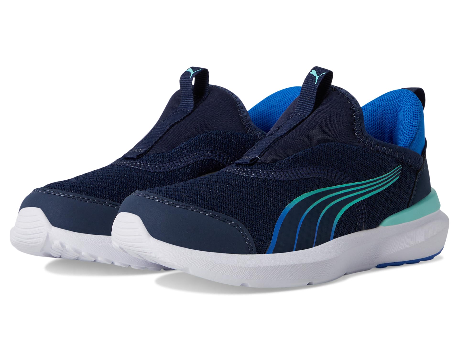 

Кроссовки PUMA Kids Kruz Sliptech, Club Navy-Hyperlink Blue