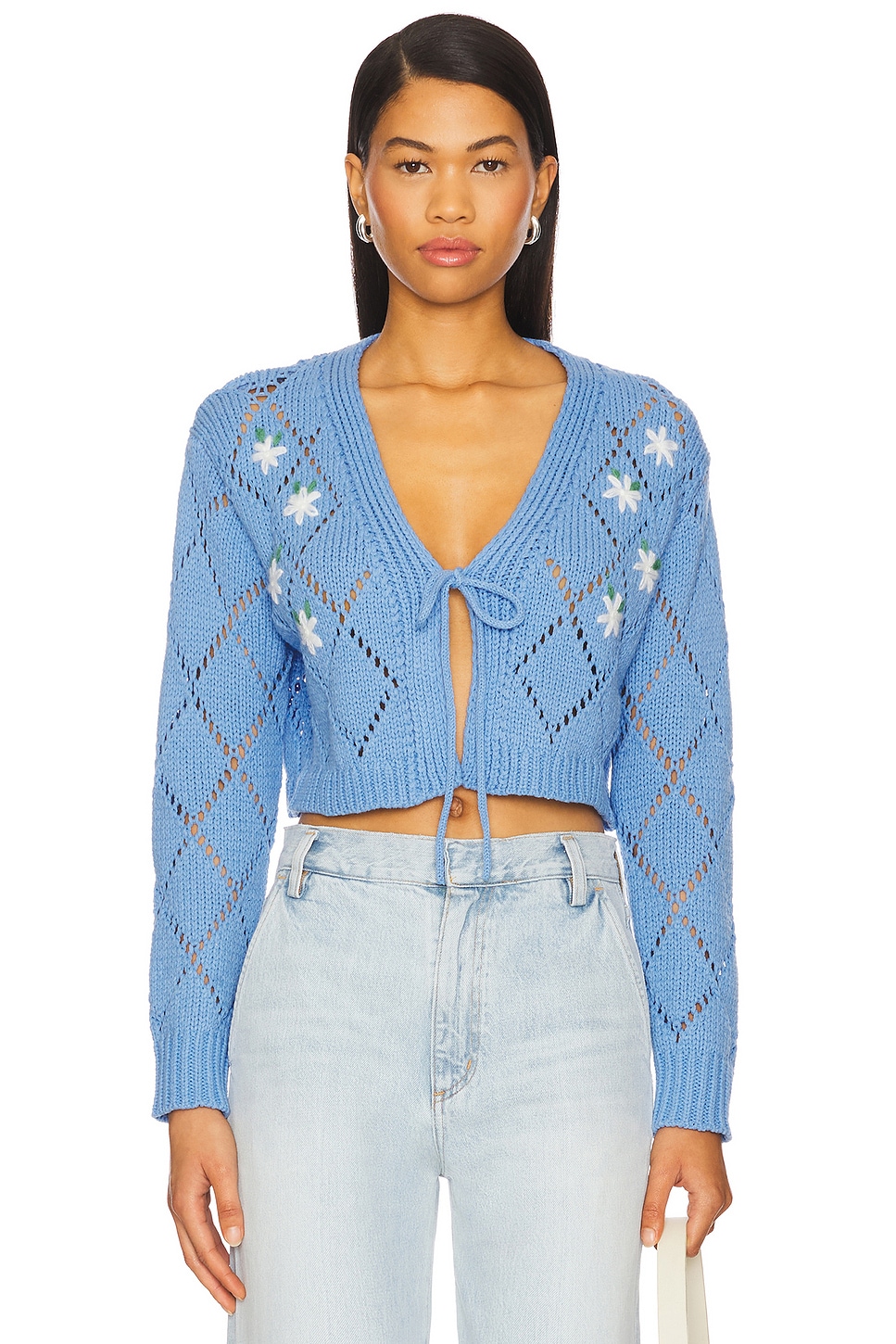 

Lucien укороченный кардиган John & Jenn By Line, ditsy floral