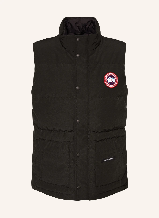 

Пуховик фристайл Canada Goose, черный