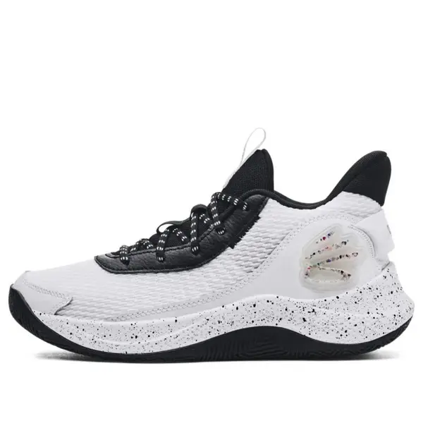 

Кроссовки curry 3z7 'white black' Under Armour, белый