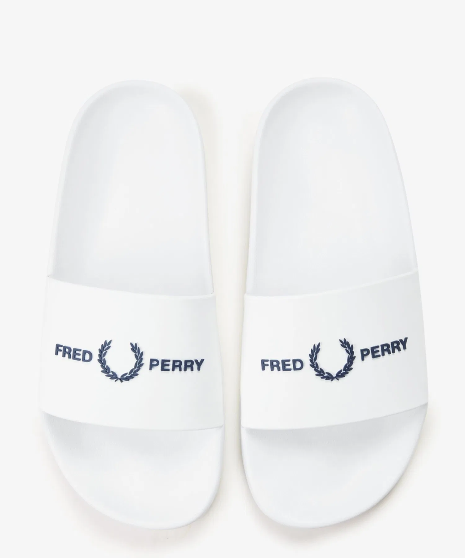 Унисекс сандалии с логотипом FRED PERRY белые