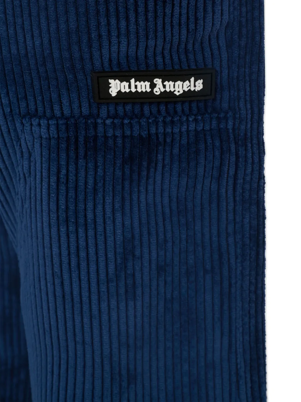 Вельветовые брюки Palm Angels Kids, синий — фото 3