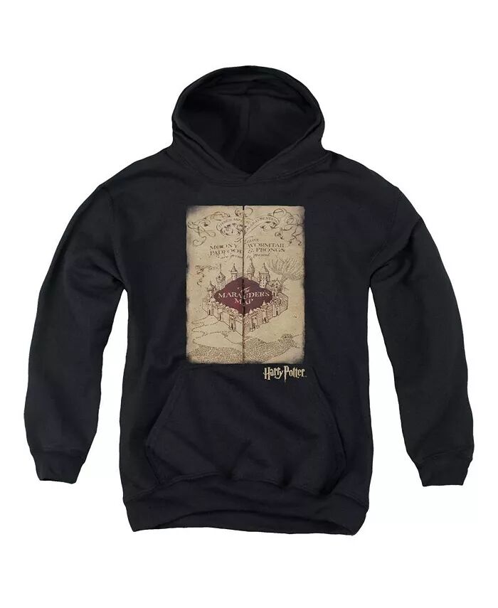 

Толстовка с капюшоном Youth Marauders Map Pull Over Hoodie / Толстовка с капюшоном Harry Potter, черный