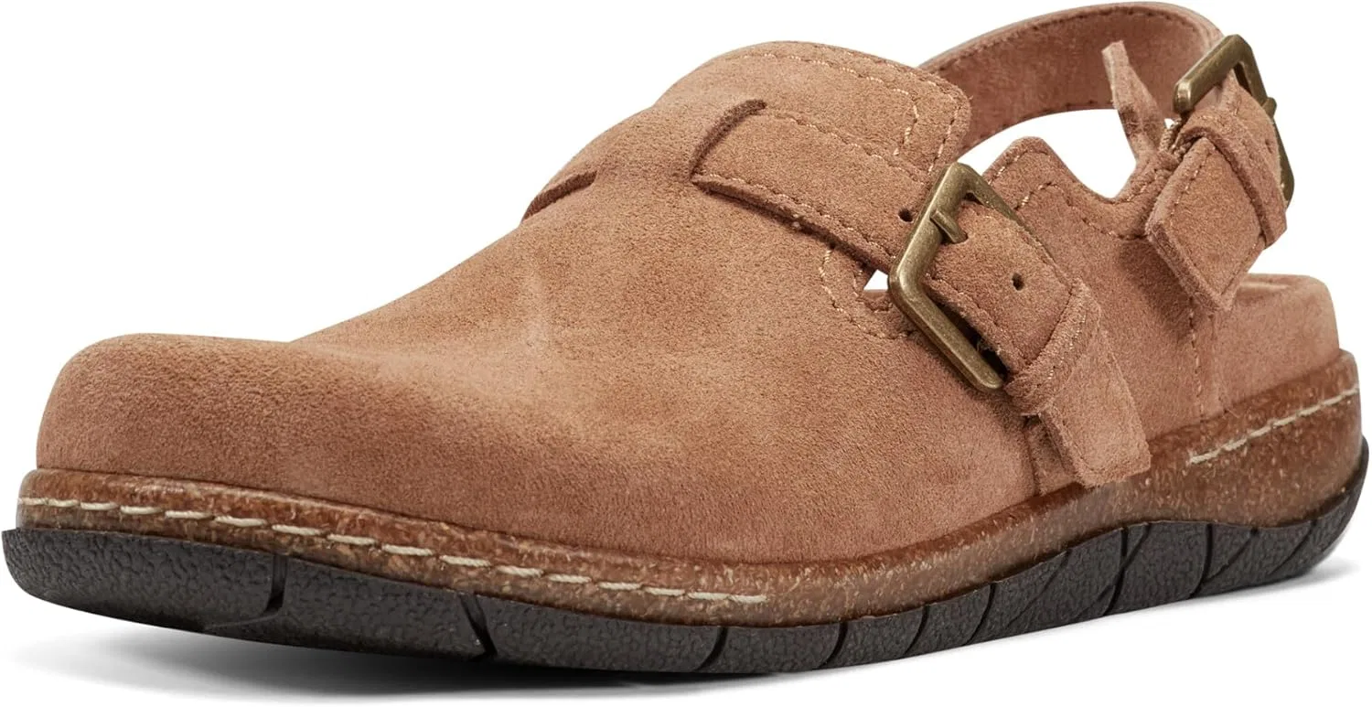 Женские деревянные туфли Earth Elmonte, Light Natural 110