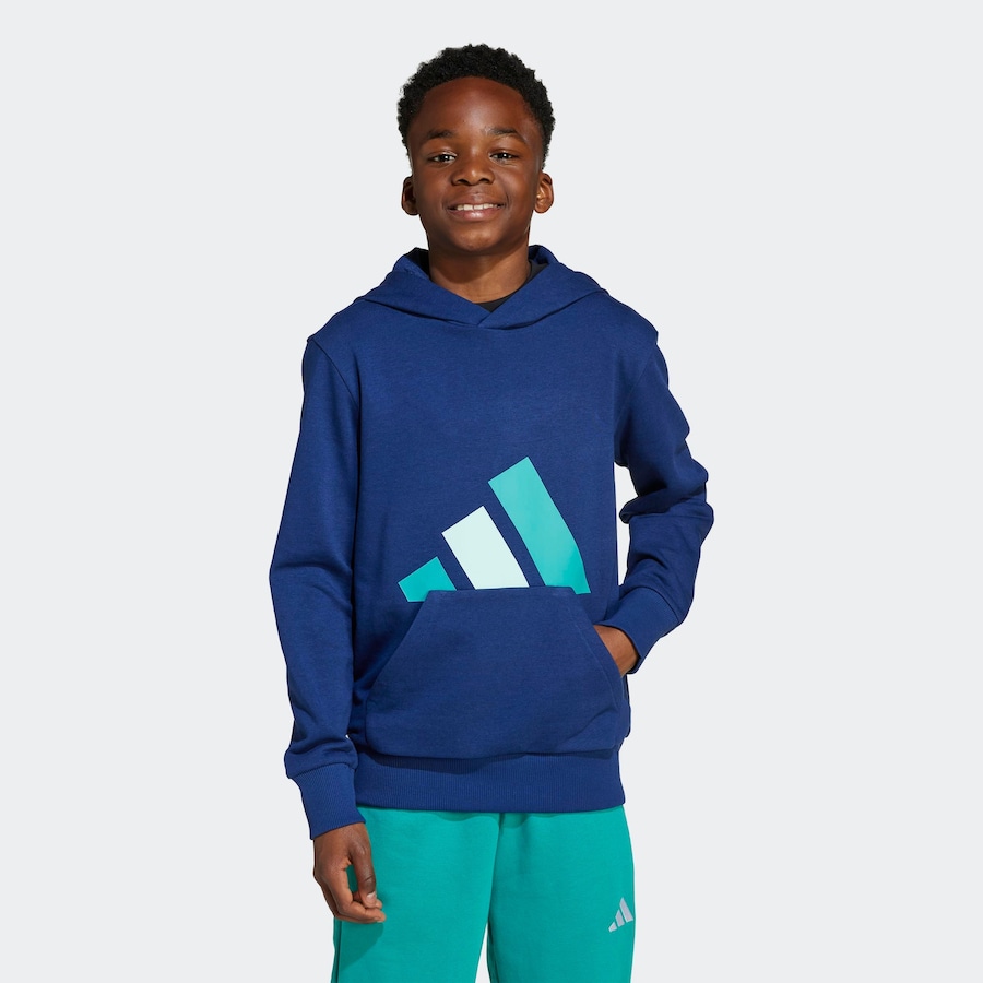 Спортивная толстовка ADIDAS SPORTSWEAR, бирюзовый/темно-синий — фото 2