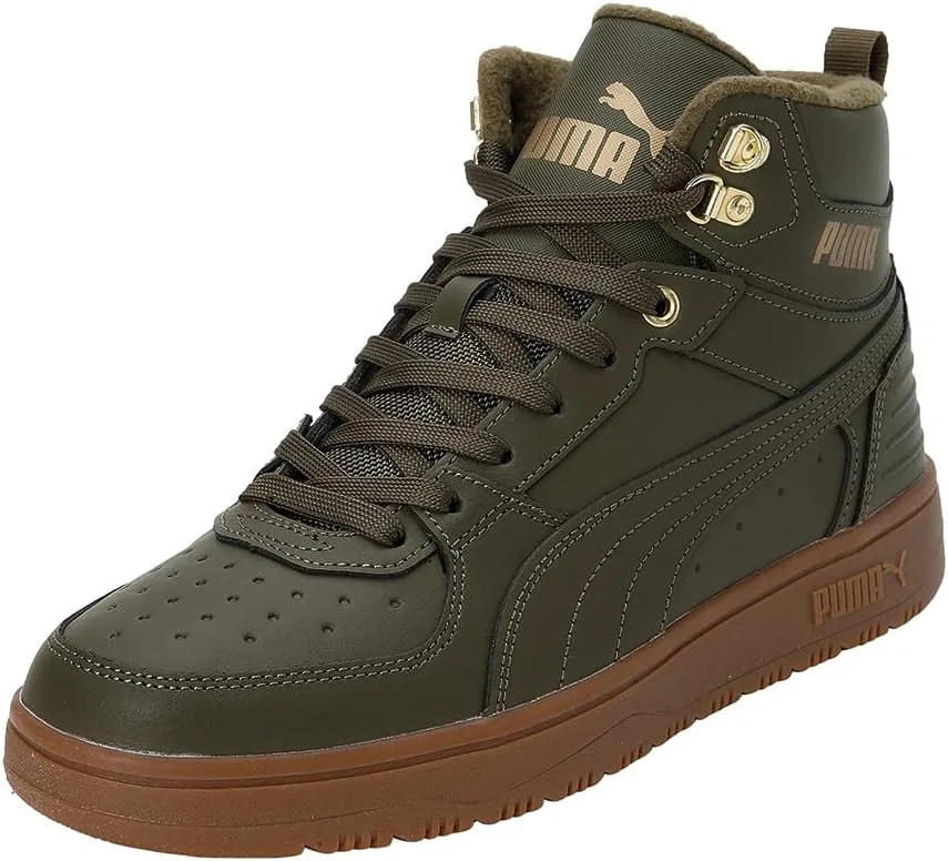 Кроссовки унисекс Rebound Rugged PUMA, Burnt Olive Burnt Olive Puma Team Gold