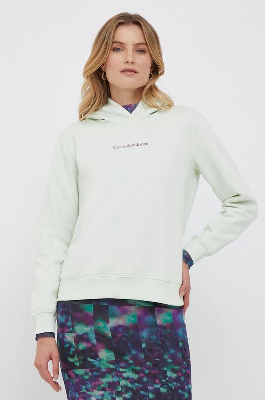 

Толстовка Calvin Klein Jeans, зеленый