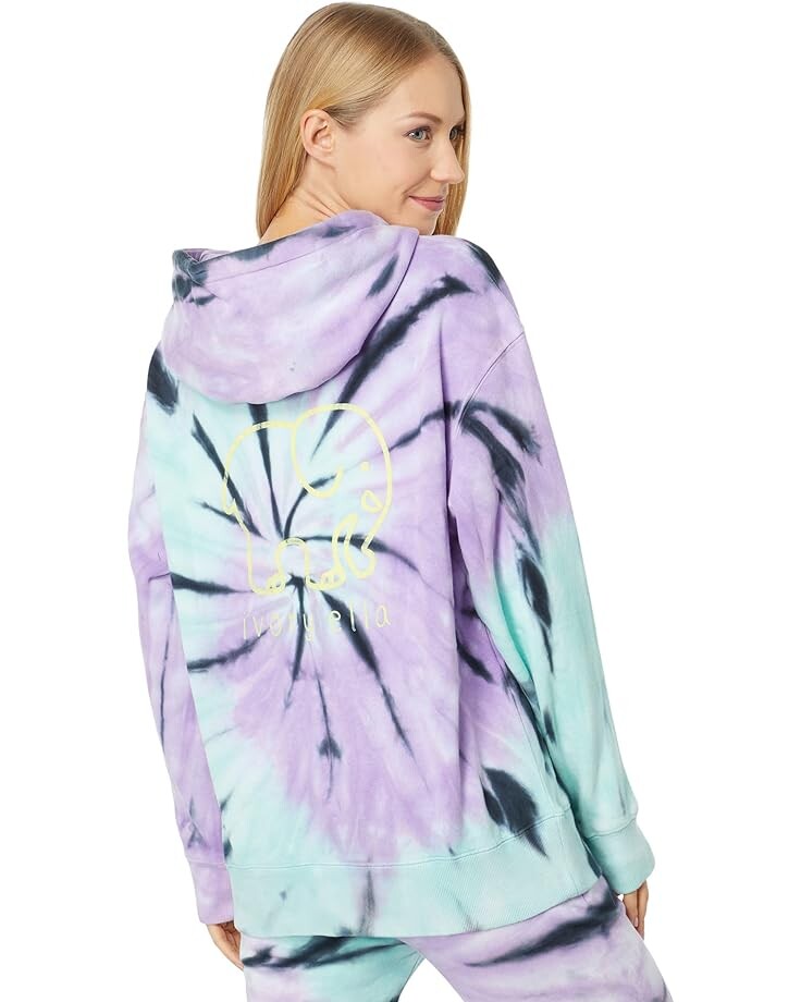 

Худи Ivory Ella Galaxy Swirl Tie-Dye Hoodie, цвет Galaxy Swirl Tie-Dye