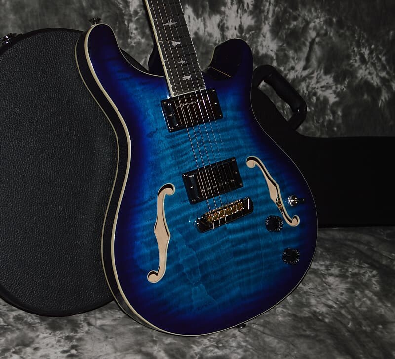 

Электрогитара 2022 PRS - SE Hollowbody II - Faded Blue Burst