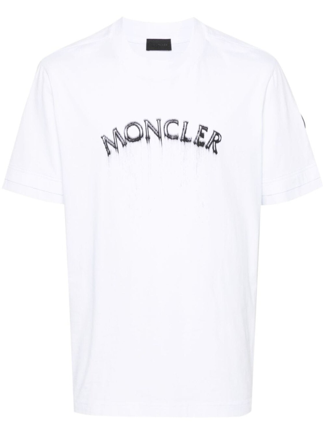

Moncler футболка с логотипом, белый