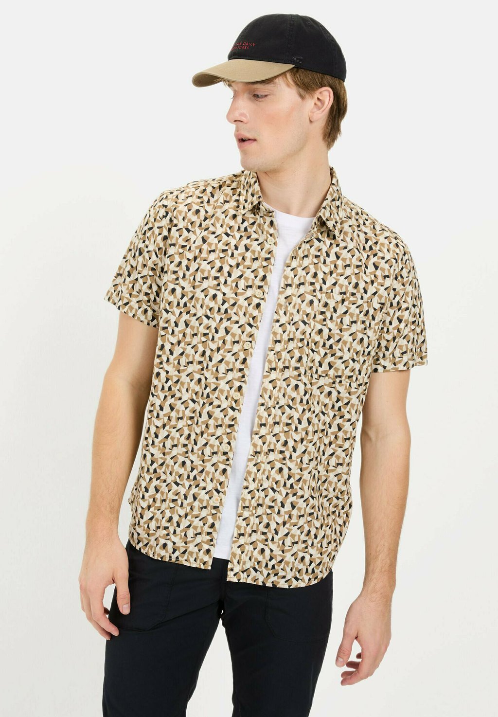 

Рубашка SHORTSLEEVE camel active, бежевый