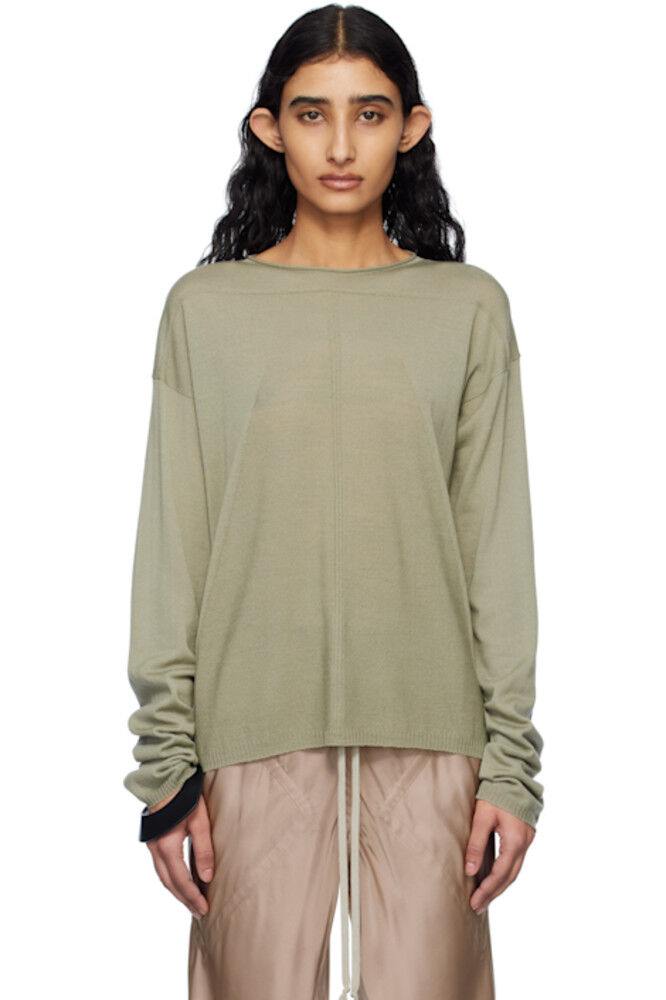 

Зеленый свитер Hollywood Pull Rick Owens
