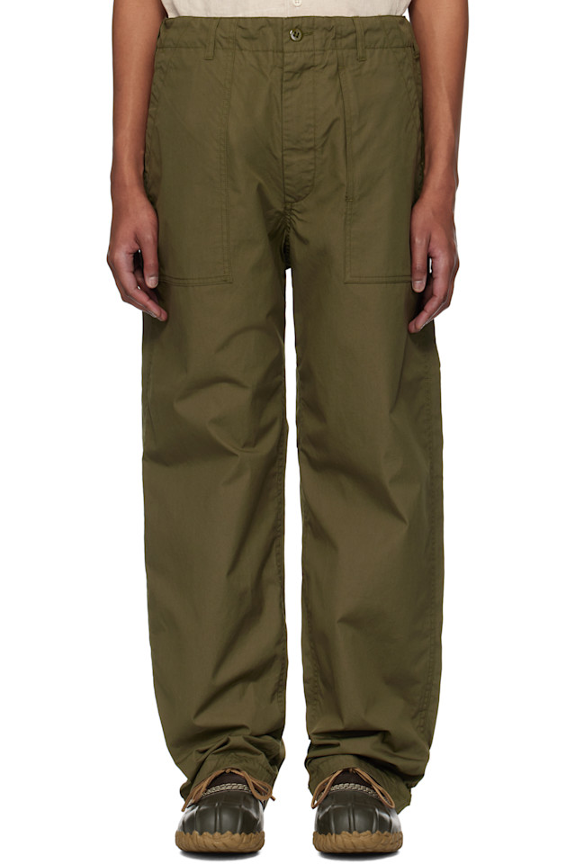 

Брюки Fatigue Engineered Garments, зеленый