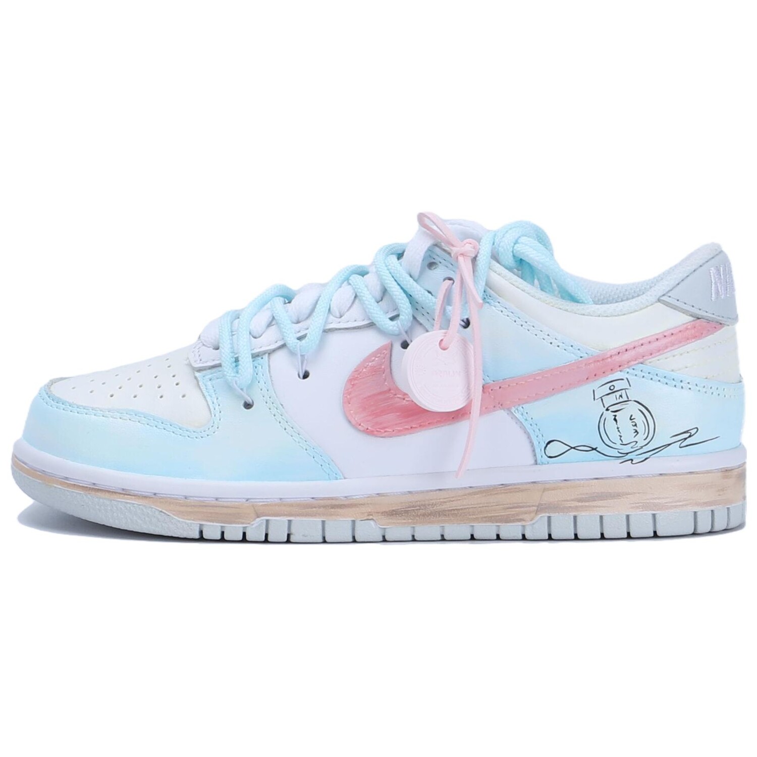 

Женские кроссовки для скейтбординга Nike Dunk, Off-white