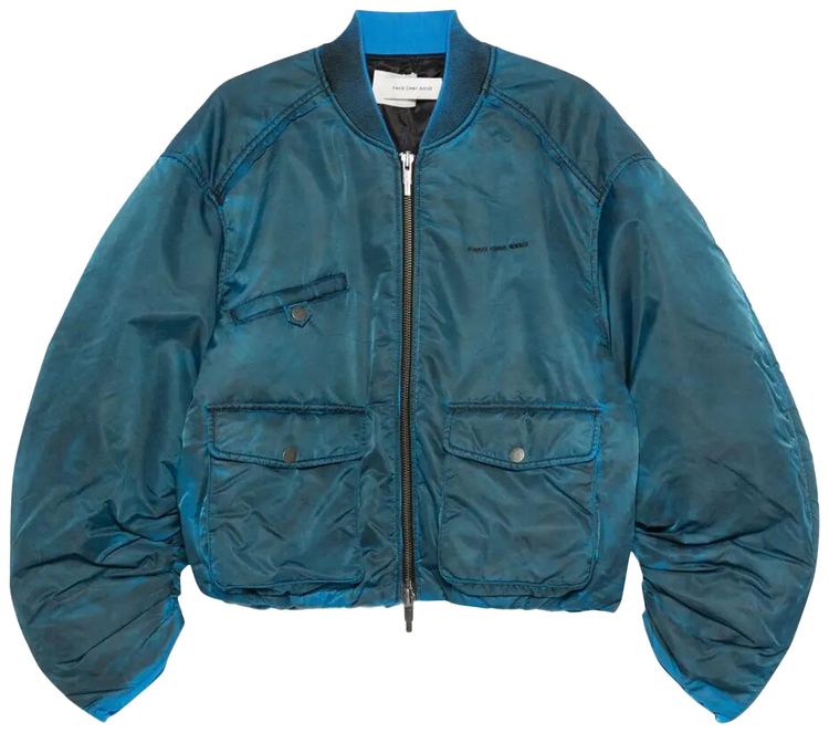 

Куртка-карго с множеством карманов от Фэн Чен Вана Feng Chen Wang, синий