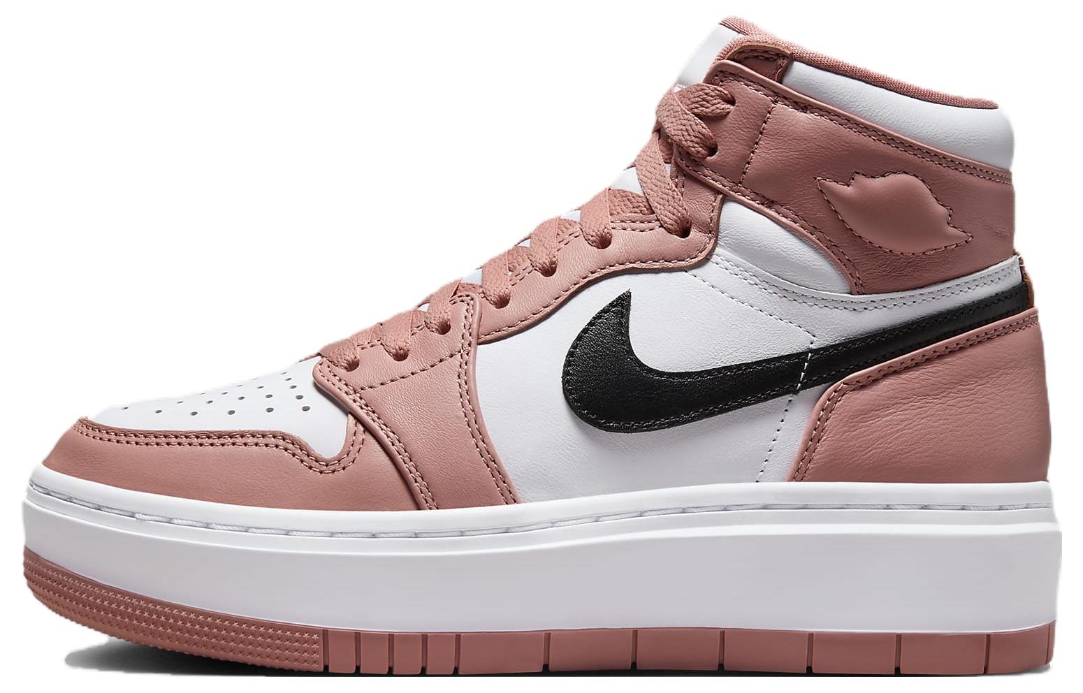 

Jordan Air Jordan 1 винтажные баскетбольные кроссовки женские, White/Pink