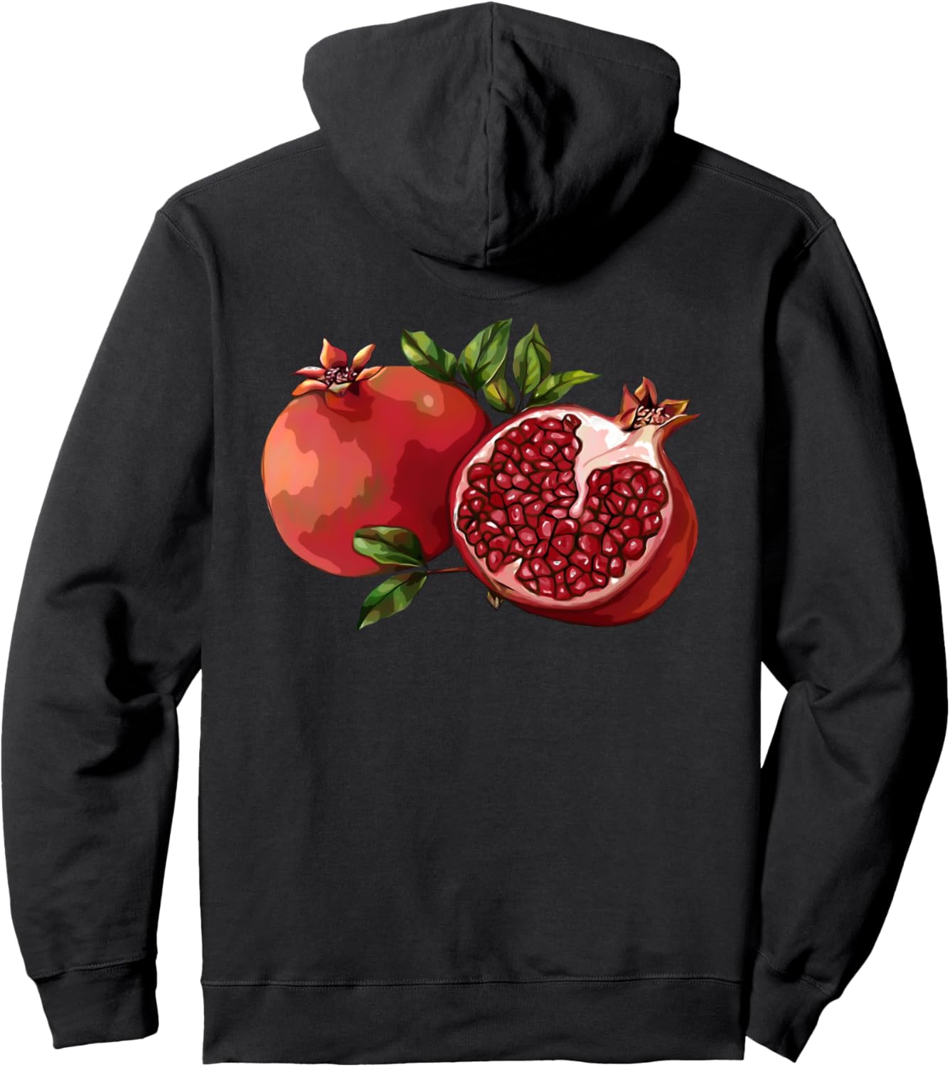 

Худи с изображением граната, черное Pomegranate Arils, Черный, Худи с изображением граната, черное Pomegranate Arils