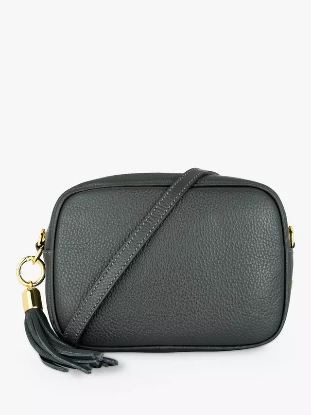 

Сумка кросс-боди Apatchy London Apatchy Leather, цвет dark grey