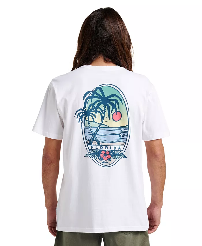 

Мужская футболка Florida Lookout Point Quiksilver, белый