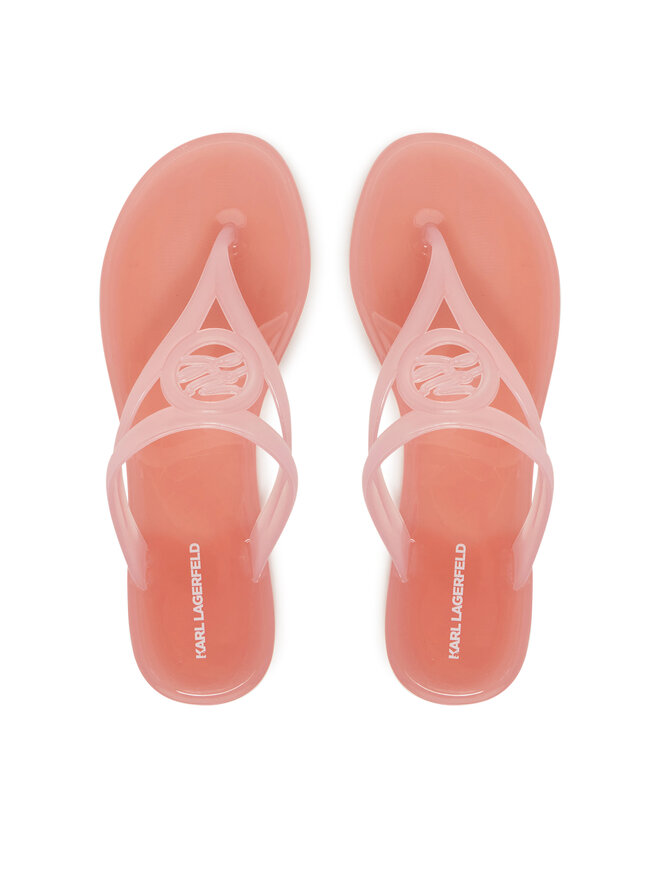 Шлепанцы Jelly Thong Kl80007A Karl Lagerfeld, розовый