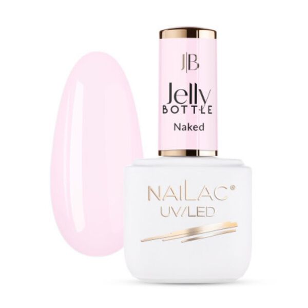

Гель-бутылочка без покрытия, 7 мл Nailac Jelly bottle, цвет naked